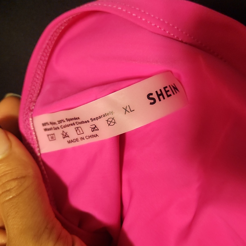 Hot Pink Ruffle Bikini - Picture 8 of 8